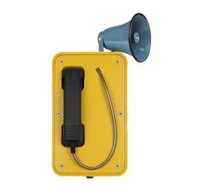 Telefono con suoneria resistente alle intemperie con altoparlante JR103-CB-H