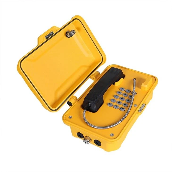 Customize Military Telephone With Cover Lock