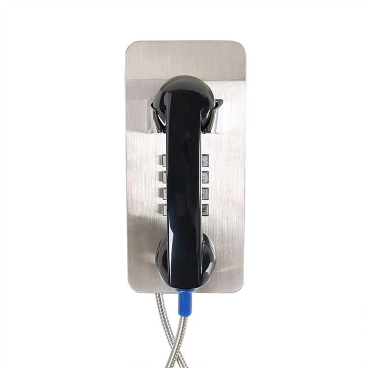 VoIP Stainless Steel Desk Telephone