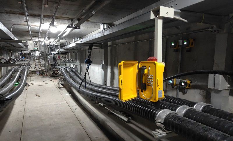 Progetto telefonico per la galleria completa dei tubi di Honglian Road a Guan...